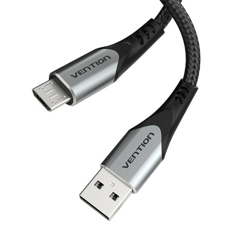 KABEL USB 2.0 A DO MICRO USB VENTION COAHD 3A 0,5M SZARY