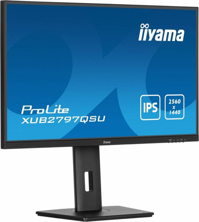 IIYAMA MONITOR 27 CALI XUB2797QSU-B1 IPS,HDMI,DP,100HZ,QHD,HAS(150MM),1MS, 2XUSB(3.2),2X2W,ADAPTIVE SYNC,FLICKERFREE