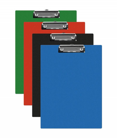 DESKA Z KLIPEM A5 Q-CONNECT CZARNA PVC