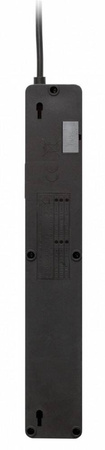 LESTAR LISTWA PRZECIWPRZEPIĘCIOWA ZX 510, 1L, 1,0M, CZARNA