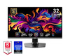 MSI MONITOR 31.5 CALA MPG 321URX QD-OLED QD-OLED/LED/UHD/FLAT/240HZ/CZARNY