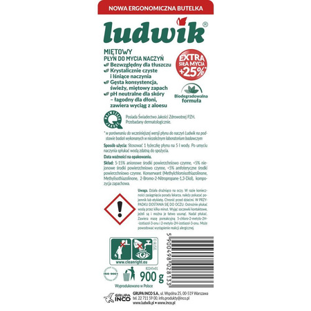PŁYN LUDWIK MIĘTOWY 900ML
