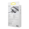 HUB 6W1 BASEUS METAL GLEAM SERIES, USB-C DO 3X USB 3.0 + USB-C PD + MICROSD/SD