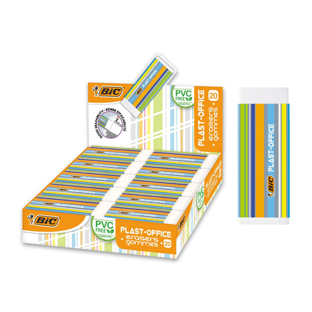 GUMKA DO ŚCIERANIA BIC PLAST OFFICE 927867