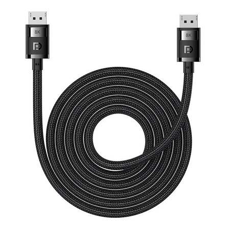 KABEL DP 8K DO DP 8K BASEUS HIGH DEFINITION 5M (CZARNY)