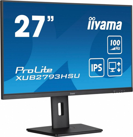 IIYAMA MONITOR 27 CALI XUB2793HSU-B6 IPS.HDMI.DP.2X2W.USBX2.FREESYNC.FLICKER