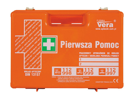 APTECZKA PRZEMYSŁOWA VERA TOP 20 DIN 13157 WALIZKA Z ABS 