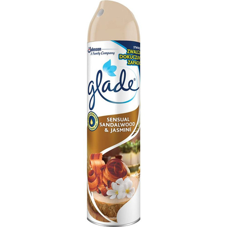 ODŚWIEŻACZ POWIETRZA GLADE BRISE DRZEWO SANDAŁOWE I JAŚMIN 300ML