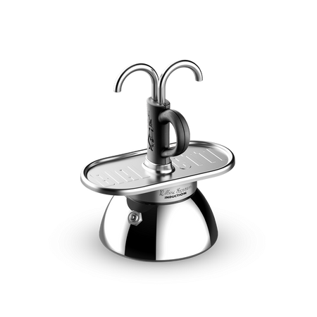 KAWIARKA BIALETTI - SET MINI EXPRESS INDUCTION 2TZ CZARNA + 2 FILIŻANKI