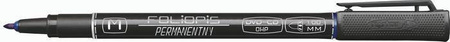 Foliopis z tuszem permanentnym RYSTOR M 438-002 niebieski 1.0mm