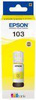 TUSZ ORYGINALNY EPSON 103 C13T00S44A YELLOW 65 ML