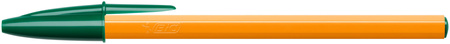 DŁUGOPIS BIC ORANGE 1199110113 ZIELONY 0.7MM POMARAŃCZOWA OBUDOWA