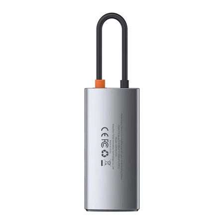Hub USB-C BASEUS Metal Gleam Series 4-portowy