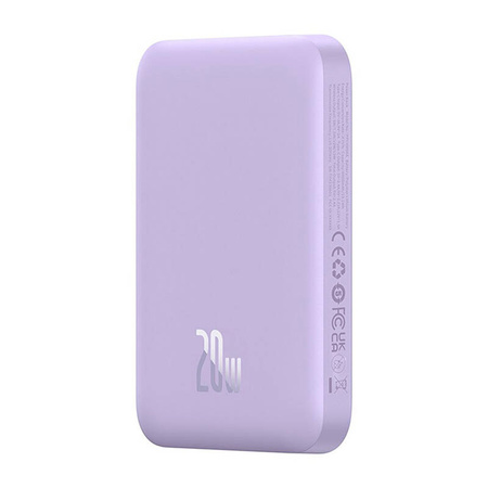 POWERBANK MINI BASEUS 6000 MAH 20W (FIOLETOWY)