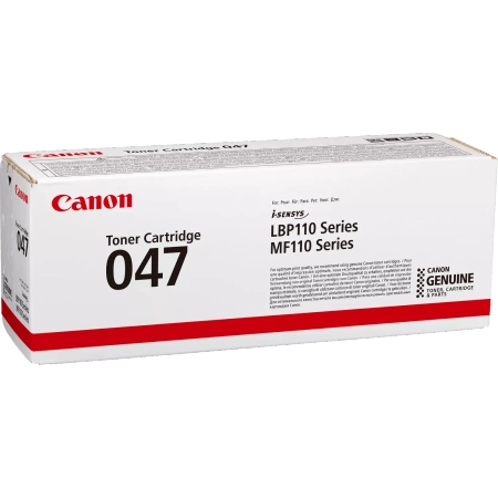 CANON ORYGINALNY TONER 047 BK, BLACK, 1600S, 2164C002, CANON I-SENSYS LBP112, I-SENSYS LBP113W, I-SENSYS MF112, O