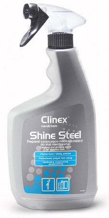 PREPARAT CZYSZCZĄCO-NABŁYSZCZAJĄCY CLINEX SHINE STEEL 650ML