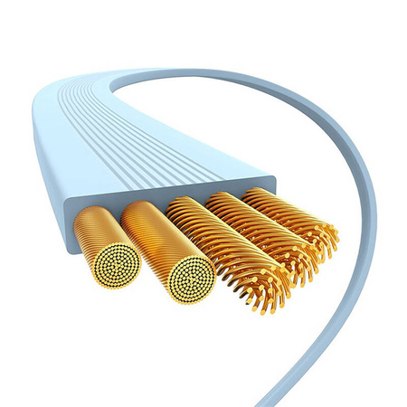 KABEL USB-C DO USB-C BASEUS FREE2DRAW, PD, 100W, 1M (NIEBIESKI)