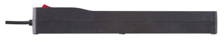 LESTAR LISTWA PRZECIWPRZEPIĘCIOWA ZX 510, 1L, 1,0M, CZARNA
