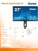 IIYAMA MONITOR 27 CALI XUB2797QSN-B1 IPS,QHD,USB-C DOCK,HDMI