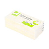 KARTECZKI SAMOPRZYLEPNE 38X51MM Q-CONNECT 100% RECYCLED ŻÓŁTE 3X100KART