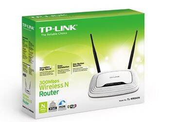 TP-LINK WR841N ROUTER XDSL WIFI N300 (2.4GHZ) 1XWAN 4X10/100 LAN 2X5DBI (SMA)