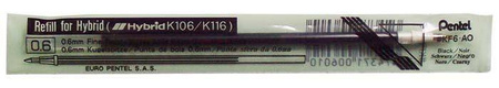 WKŁAD DO DŁUGOPISU PENTEL K116 KF6-A CZARNY