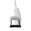 Kabel micro USB do USB Baseus Simple Wisdom, 2.1A, 1.5m (biały) 2szt.