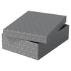 PUDŁO ARCHIWIZACYJNE 265X100X360MM ESSELTE 628285 SZARY 3SZT