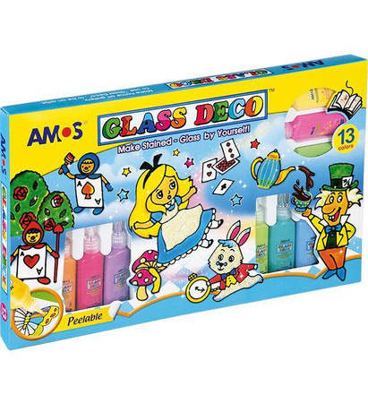 FARBY WITRAŻOWE AMOS GD22P13 170-1050 22ML 13KOL
