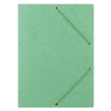 TECZKA Z GUMKĄ A4 OFFICE PRODUCTS JASNOZIELONA PRESZPAN 390GSM