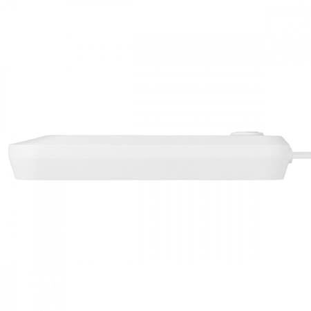 MACLEAN LISTWA ZASILAJĄCA MCE394 W 3 GNIAZDA 3XUSB, 110-240V AC 50/60, 2.1A MAX 2500W, BIAŁA