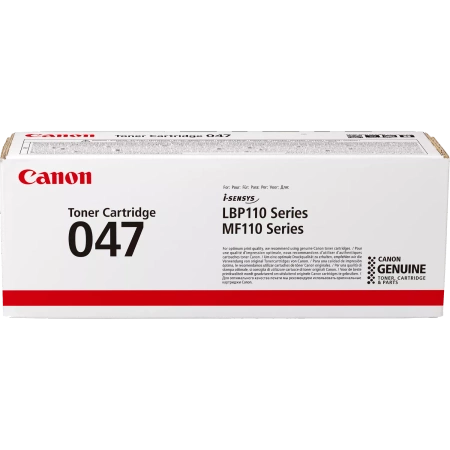 CANON ORYGINALNY TONER 047 BK, BLACK, 1600S, 2164C002, CANON I-SENSYS LBP112, I-SENSYS LBP113W, I-SENSYS MF112, O