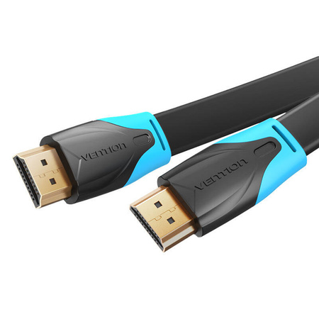 PŁASKI KABEL HDMI VENTION VAA-B02-L200 2M 4K 60HZ CZARNY