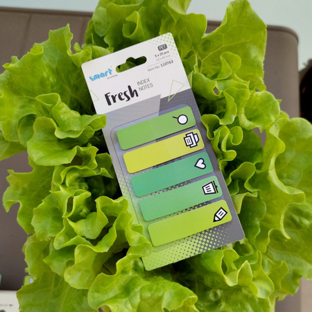ZAKŁADKI INDEKSUJĄCE FOLIOWE 12X45MM SMART PET FRESH OFFICE 5X25SZT