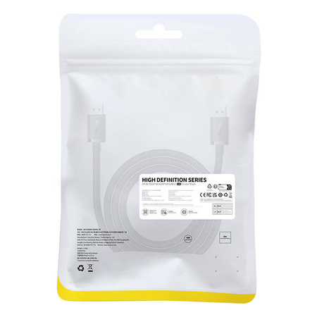Kabel BASEUS High Definition DisplayPort-DisplayPort 2m (czarny)