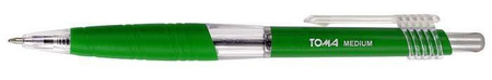 Długopis automatyczny TOMA MEDIUM TO-038ZIEL zielony 1.0