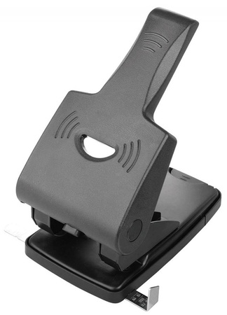 DZIURKACZ CIĘŻKI METALOWY OFFICE PRODUCTS HD CZARNY 65 KART