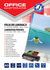 FOLIA DO LAMINOWANIA BŁYSZCZĄCA A5 OFFICE PRODUCTS 100MIC 100 SZT