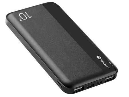 TRACER POWERBANK PARKER 10000MAH 2A CZARNY