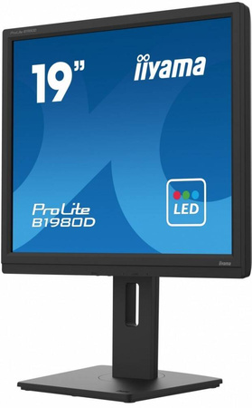 IIYAMA MONITOR 19 CALI B1980D-B5 DVI,VGA,PIVIOT,HAS/150MM,5:4