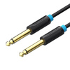 KABEL AUDIO TS 6,35MM VENTION BAABJ 5M, CZARNY