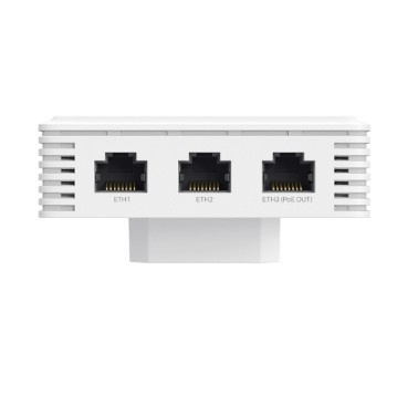 TP-LINK PUNKT DOSTĘPOWY NAŚCIENNY OMADA BE3600 DUAL-BAND WI-FI7 ACCESS POINT   PORT:  UPLINK: 1× 2.5G RJ45 PORT; DOWNLINK: 1× 2.5G RJ45 PORT +2× 1G RJ