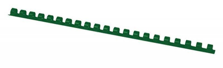 GRZBIET PLASTIKOWY 10MM (65 KARTEK) OFFICE PRODUCTS ZIELONY 100 SZT.