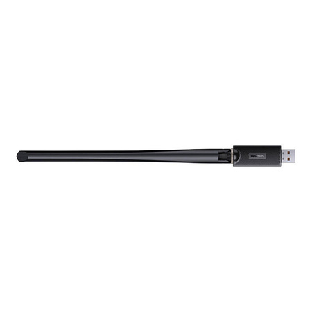 Adapter WiFi z anteną Baseus FastJoy 650Mbps (czarny)