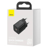 Ładowarka sieciowa BASEUS Super Si Quick Charger 25W 1xUSB-C (czarna)
