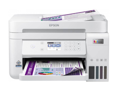 EPSON URZĄDZENIE WIELOFUNKCYJNE MFP L6276 ITS A4/33PPM/WIFI-D/LAN/DUPLEX/ADF30 BIAŁE