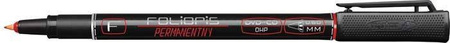 FOLIOPIS Z TUSZEM PERMANENTNYM RYSTOR F 437-001 CZERWONY 0.6MM