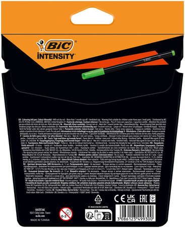 FLAMASTRY BIC INTENSITY UP 978004 MIX*12