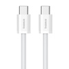Kabel szybkiego ładowania USB-C do USB-C Baseus Superior 2 100W 1m (biały)