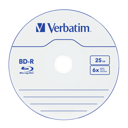 PŁYTA BD-R 25GB 6X VERBATIM 43715 JEWEL 5 SZT.